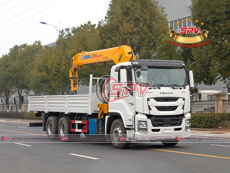 10 Tons Cargo Crane Truck ISUZU - RF 10 Tons Cargo Crane Truck ISUZU - RF